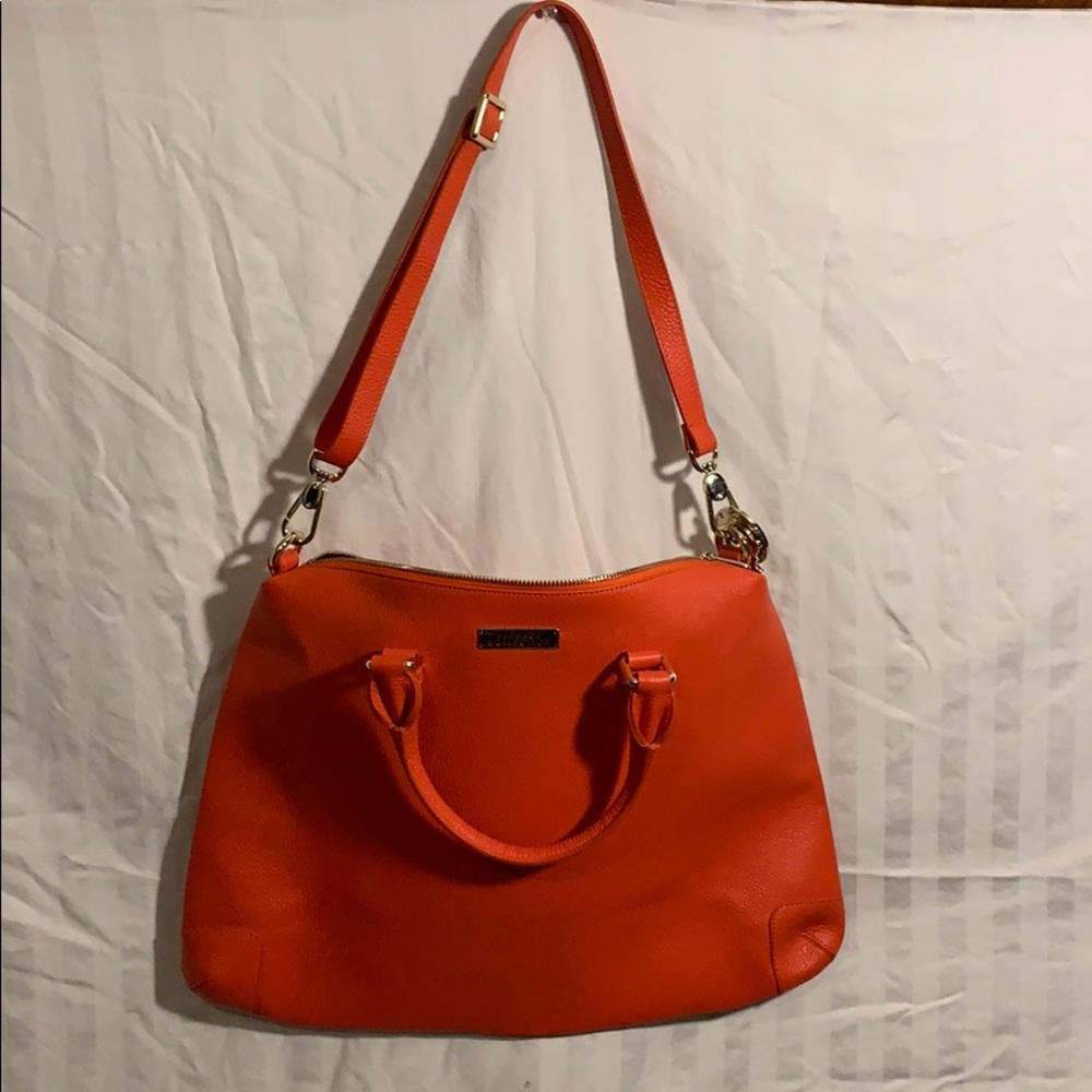 VERSACE Collection Shoulder Leather satchel bag